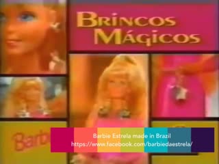 1993 propaganda da barbie brincos mágicos