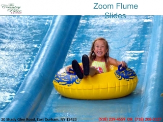 Enjoy amazing zoom flume slide in your fun vacation