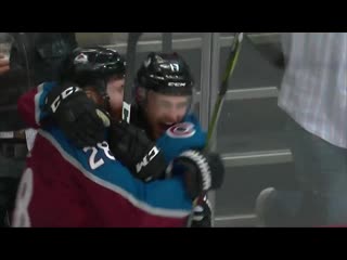 Goal scored by jost (compher, cole) at 405 of the period sharks 0 | avalanche 1