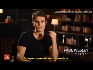 [legendado] o que o elenco dirá à elena quando ela acordar? (ian somerhalder fans)