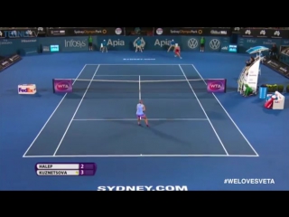 Svetlana kuznetsova vs simona halep