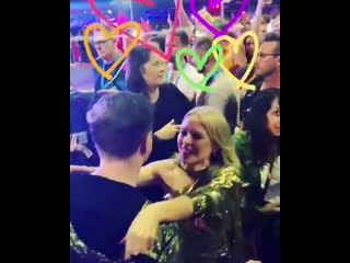 Kylie minogue & jake shears at sydney mardi gras