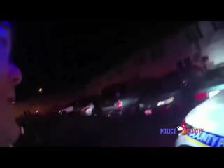 And that's why you don't try to outrun a cop's gun