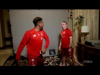 Ribery and alaba