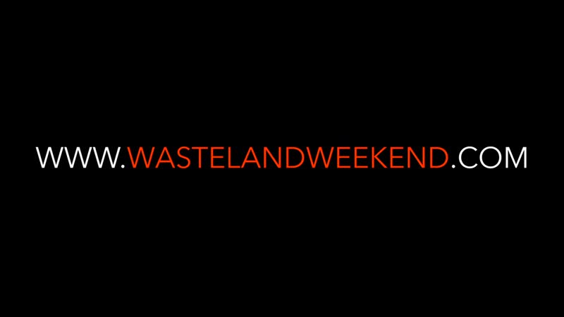 Official aerial footage drone highlights from wasteland weekend 2018