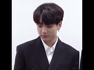 Jungkooks face when namjoon said frustrated correctly please if jungkook says its trusfr