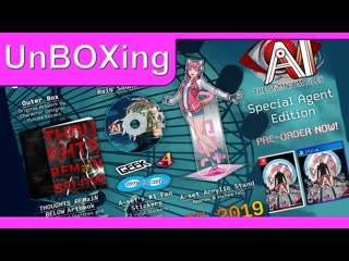 Unboxing ai the somnium files special agent edition