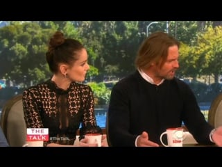 Sarah wayne callies and josh holloway about colony, tv talk
