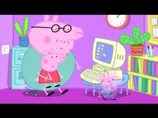 Peppa pig [свинка пеппа] 07 mummy pig at work cartoons in english for porn [мультфильм на английском для детей]