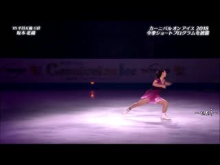 Kaori sakamoto from my first moment carnival on ice 2018 坂本花織 caoi 2018