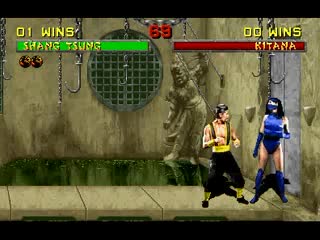 Fatality 1 shang tsung