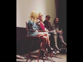 ↳ elenco de i, tonya no q&a do the landmark (o7 12 2o17) ― jgbr