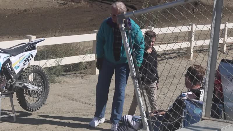 80 year old grandpa earl shreds dirt bike