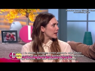 The infinity war plot was kept a total secret from paul bettany and elizabeth olsen ¦ lorraine [rus sub]