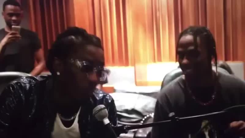Young thug &amp; travis scott wav freestyle