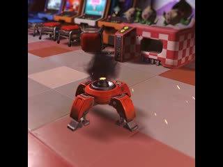 Torb's turret animation is pretty elaborate