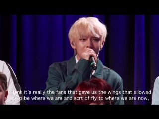 Bts on grammy museum interviev about army