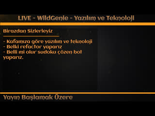 Live wildgenie yazılım ve teknoloji