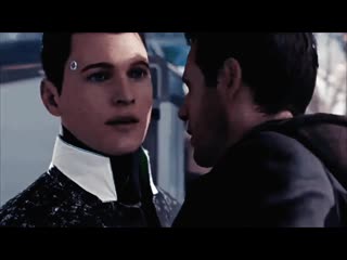 Detroit become human / детройт стать человеком (connor x gavin) sick thoughts