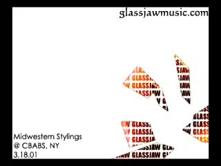 Glassjaw midwestern stylings (live @ cbabs, ny 3 18 01)