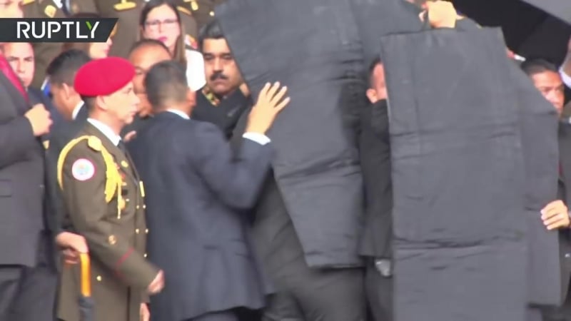 На президента венесуэлы николаса мадуро было совершено неудачное покушение в каракасе#2