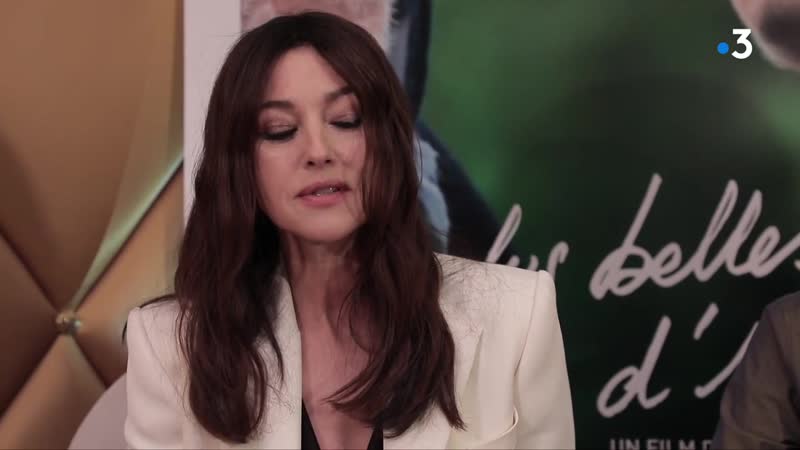 Entretien avec monica bellucci et marianne denicourt pour le film les plus belles années dune vie