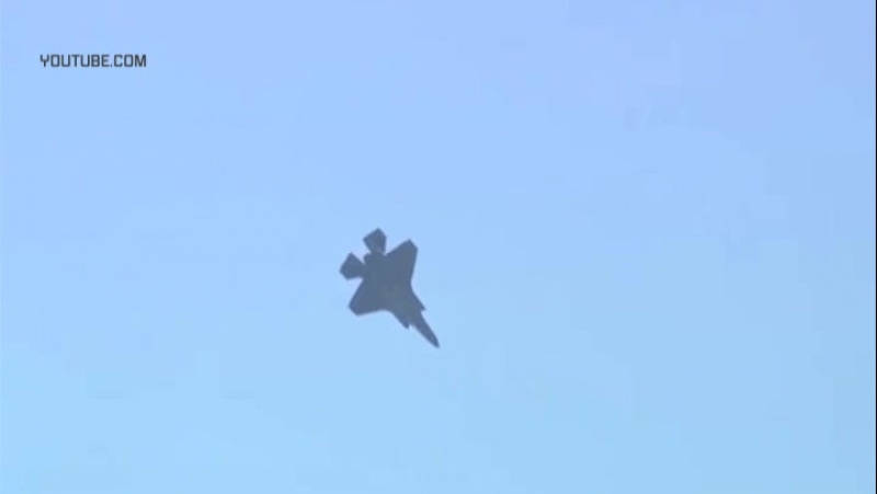 F35 на авиасалоне в ле бурже 20 июня 2017