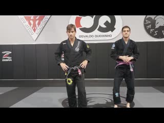 Osvaldo quiexinho moizinho mini seminar leg lasso guard #bjf seminar