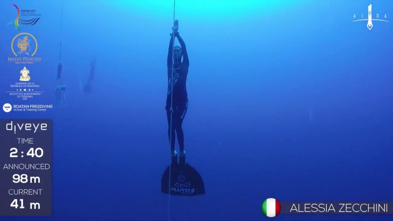 Alessia zecchini wch aida 2017 roatan, cwt