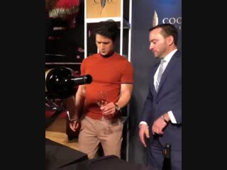 Ig chwinery at cocktails with the sagawards, january 25th