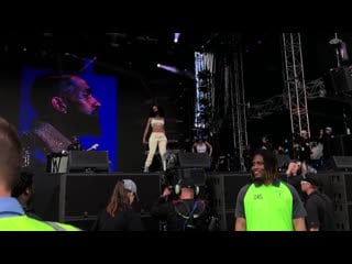Teyana tpornr gonna love me (rip nipsey hussle) & rose in harlem (dreamville festival 2019 raleigh, nc 4/6/19)