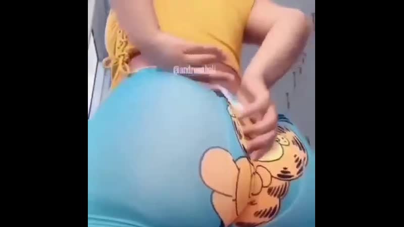 Huge Boobs And Ass, The Girl Shows Her Forms And Flopes Herself On The Ass 