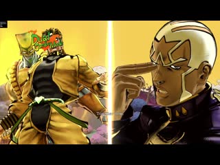 Dio x pucci vs jolyne x jotaro