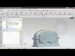 Корпус редуктора getriebe gehaeuse part 2 siemens nx 8 training multibody method extract body