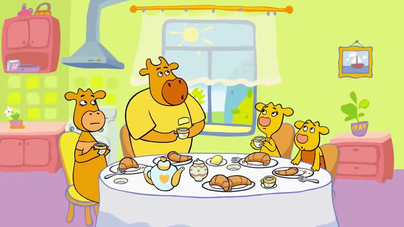 Оранжевая корова