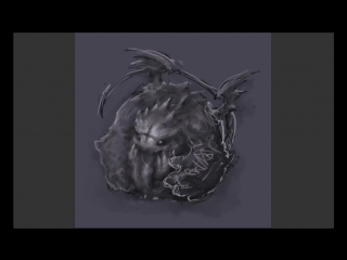 Bestiary #1 art process by sephiroth art