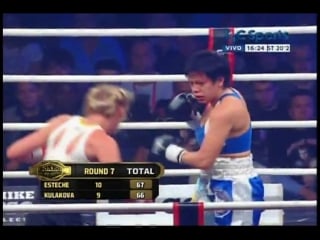 Ana laura esteche vs svetlana kulakova (01 06 2014)