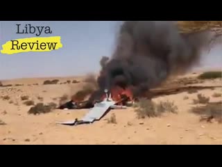 Lna down a turkish uav drone in bani walid, west libya