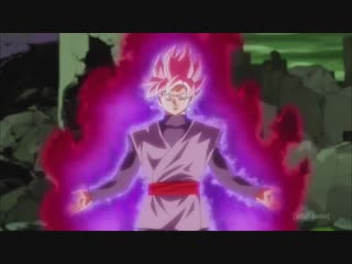 Goku black transform to super saiyan rose's