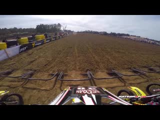 Haiden deegan (danger boy) on rails gopro hero 5 epic last lap pass for win!!!! minio's 2016