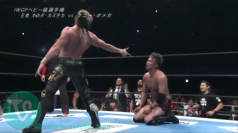 Kenny omega vs kazuchika okada njpw dominion in osaka jo hall 2017
