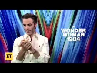 Chris pine talks about working with harry on don’t worry darling for @etnow! mp4
