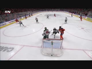 Gotta see it connor mcdavid chases devan dubnyk from the net with a spectacular