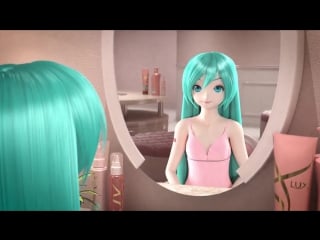Lux hatsune miku commercial