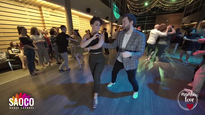 Sebastian mamborado and svetlana ray salsa dancing at mambolove #northernlights 2020, friday