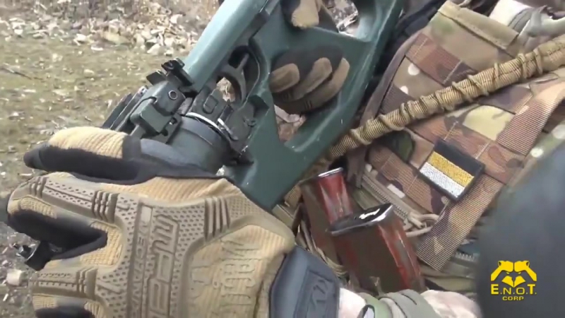 Ополченцы модернизировали подствольный гранатомет гп 25