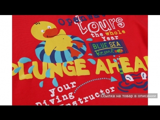 Футболка с принтом красная sweet berry