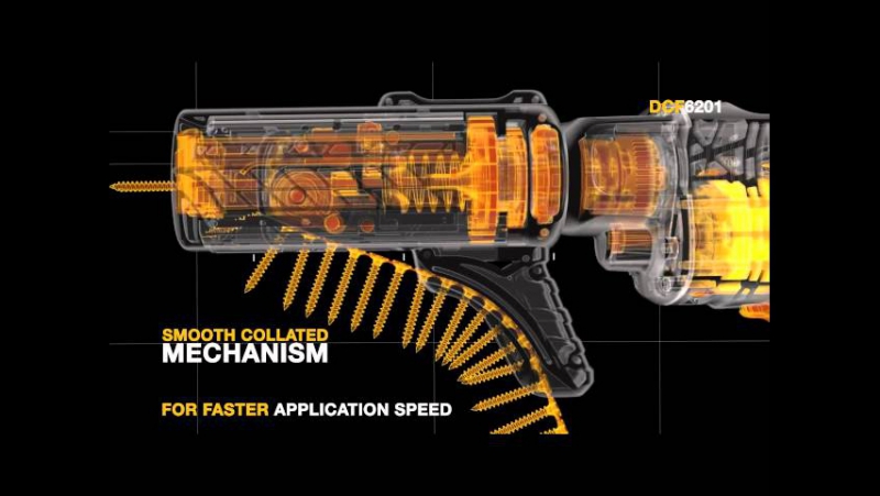 Dewalt dcf620 xr 18v brushless collated screwdriver