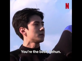 [video] 180506 sehun @ bustednetflix instagram update