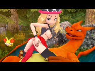 Charizard x serena 720p